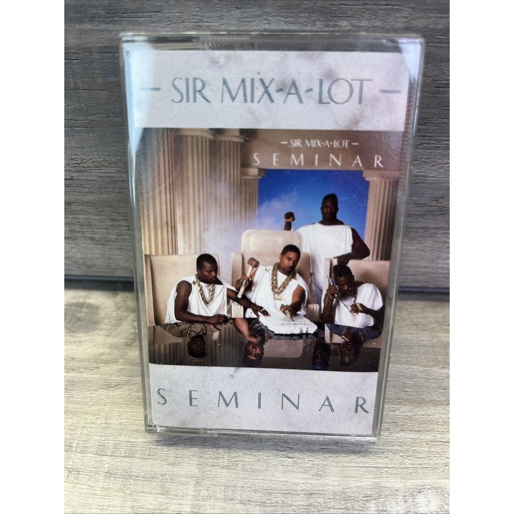Sir Mix-A-Lot - Seminar (Vintage 1989 Cassette) Rap Rapper R And B Tape